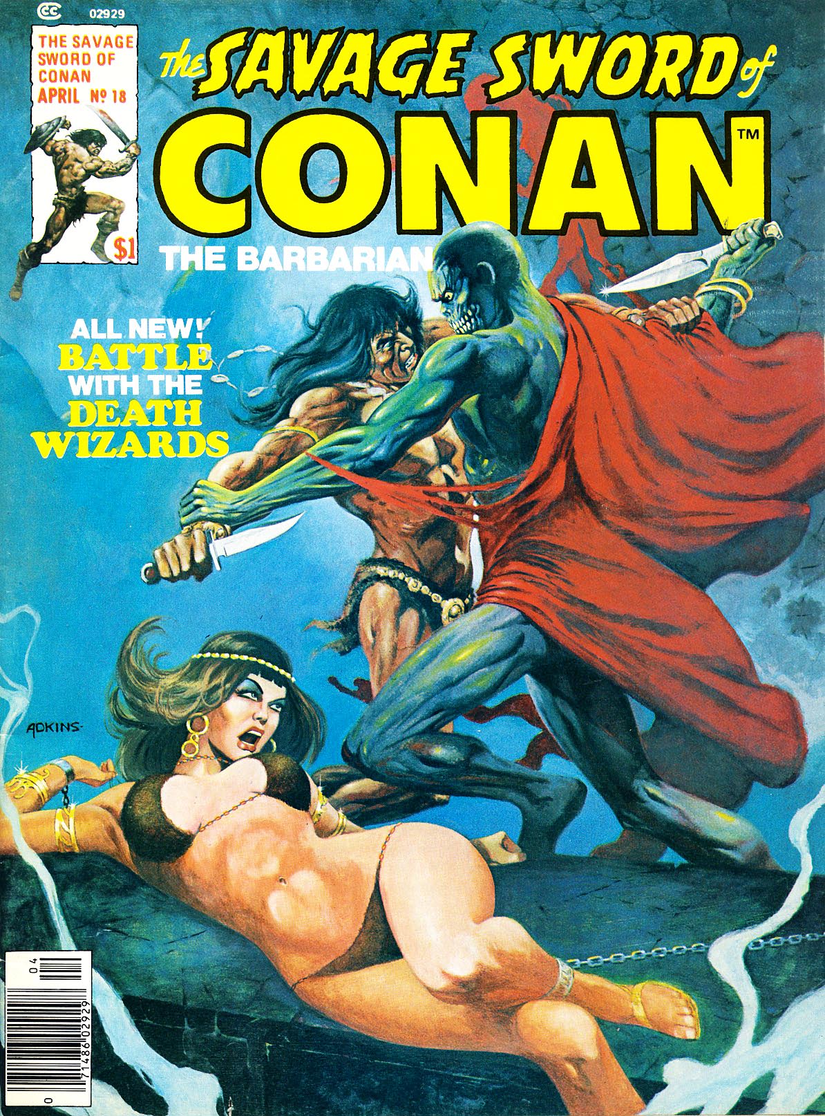 THE SAVAGE SWORD OF CONAN 018