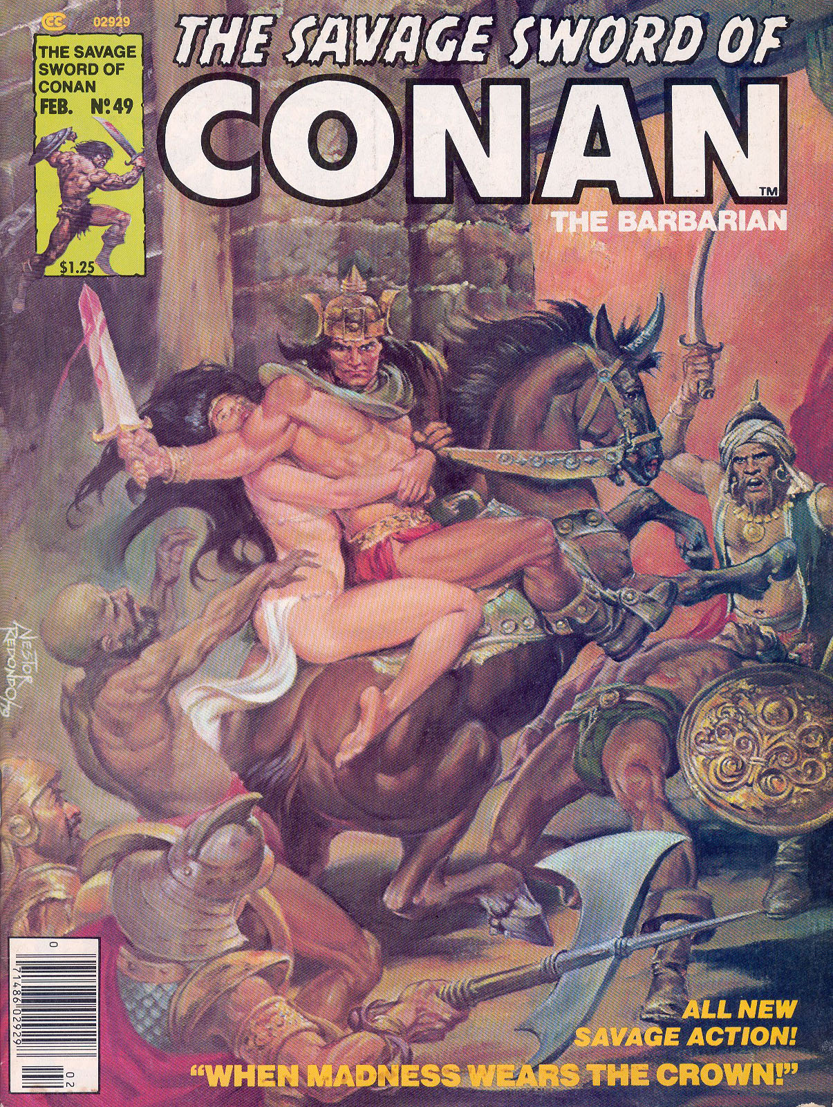 THE SAVAGE SWORD OF CONAN 049