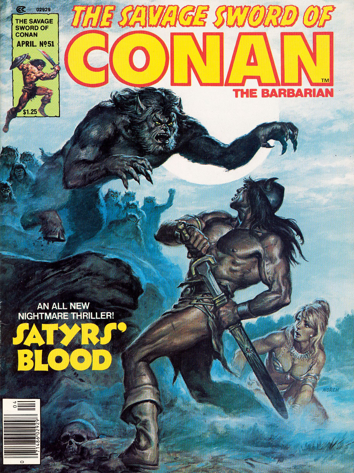 THE SAVAGE SWORD OF CONAN 051