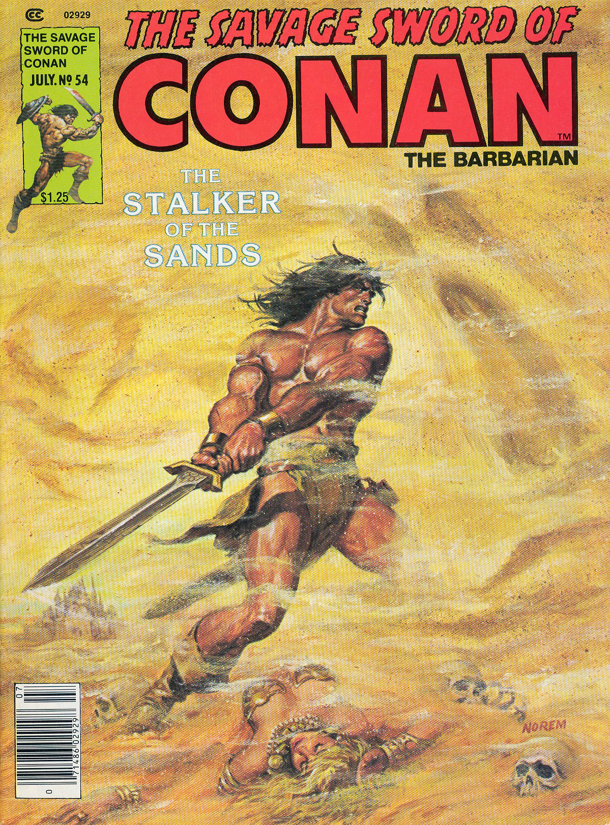 THE SAVAGE SWORD OF CONAN 054