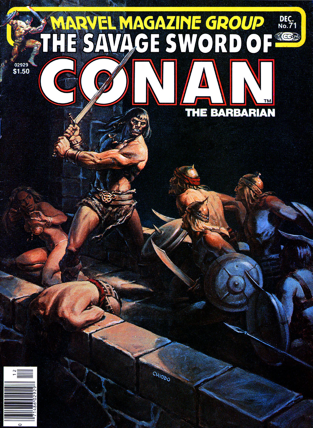 THE SAVAGE SWORD OF CONAN 071