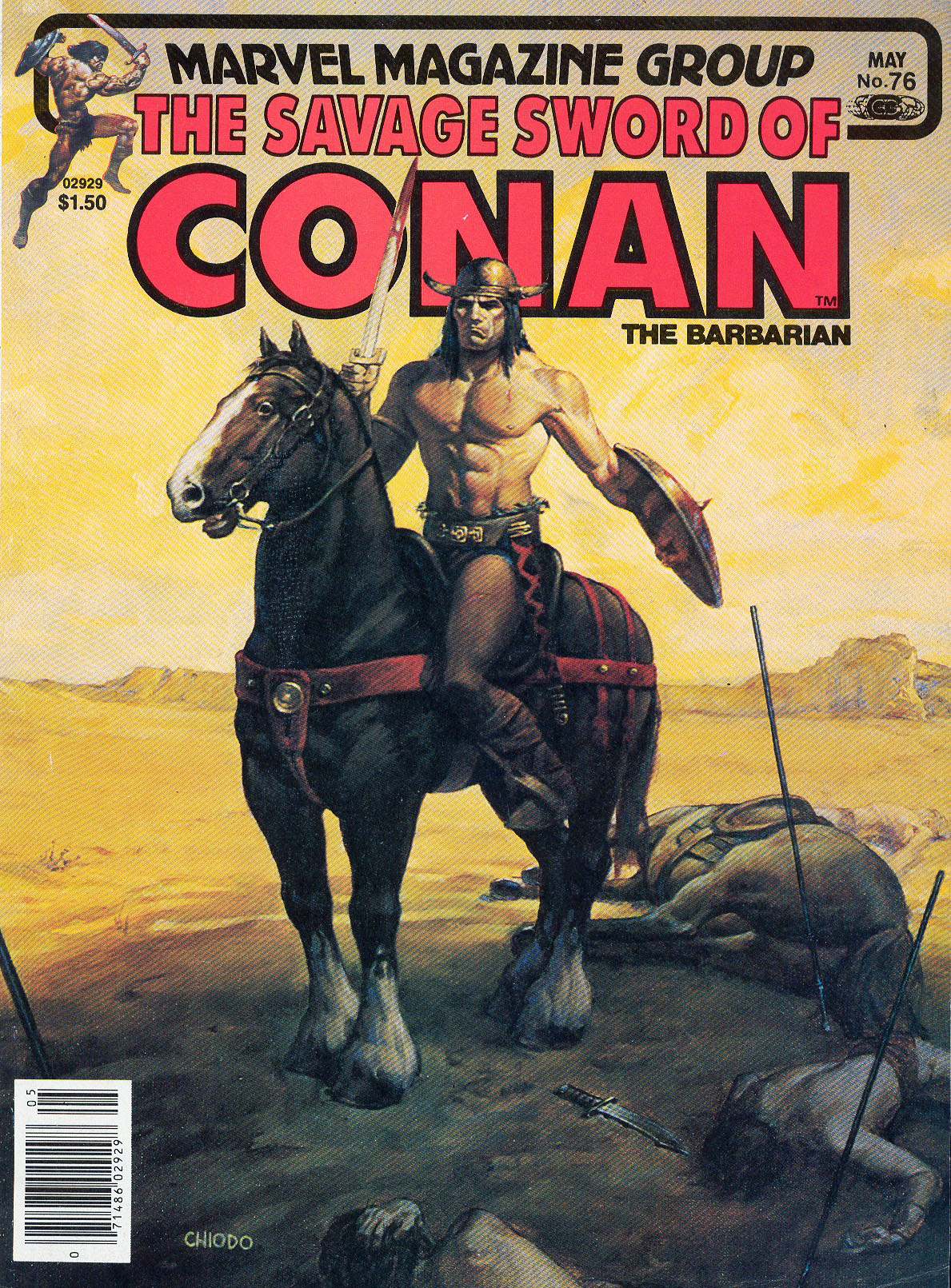THE SAVAGE SWORD OF CONAN 076