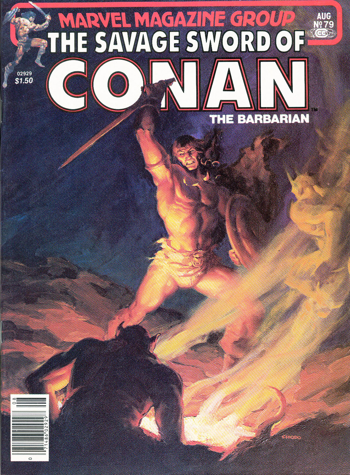 THE SAVAGE SWORD OF CONAN 079