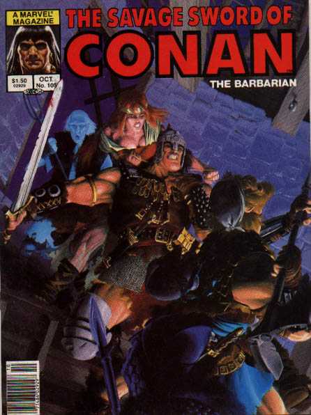 THE SAVAGE SWORD OF CONAN 105