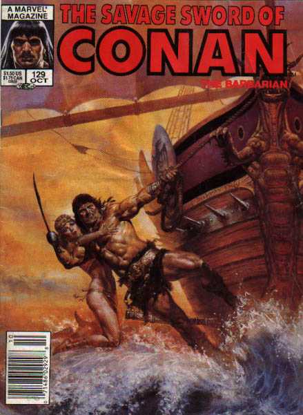 THE SAVAGE SWORD OF CONAN 129