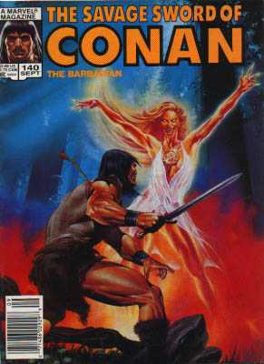 THE SAVAGE SWORD OF CONAN 140