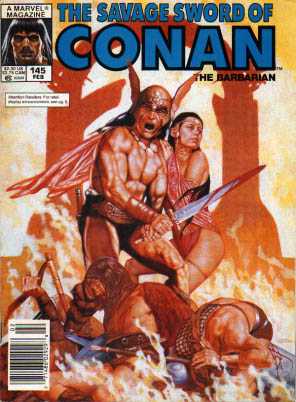 THE SAVAGE SWORD OF CONAN 145