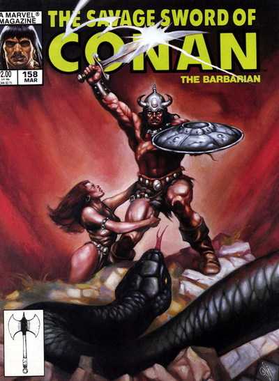 THE SAVAGE SWORD OF CONAN 158
