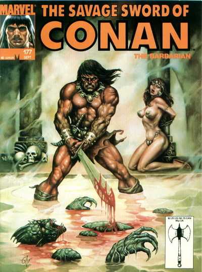 THE SAVAGE SWORD OF CONAN 177