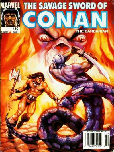 THE SAVAGE SWORD OF CONAN 180