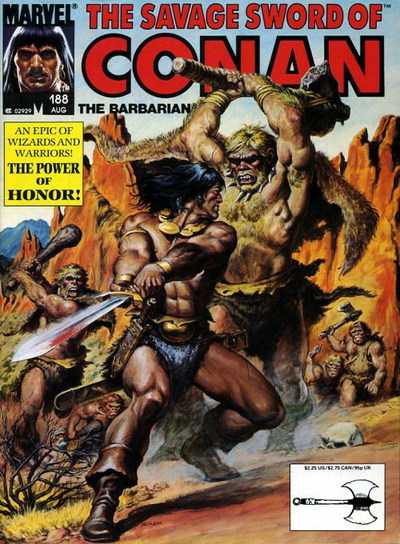 THE SAVAGE SWORD OF CONAN 188