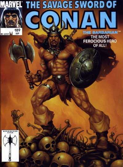 THE SAVAGE SWORD OF CONAN 189