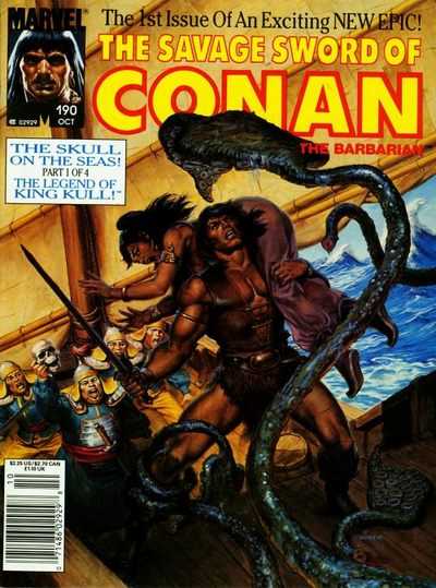 THE SAVAGE SWORD OF CONAN 190