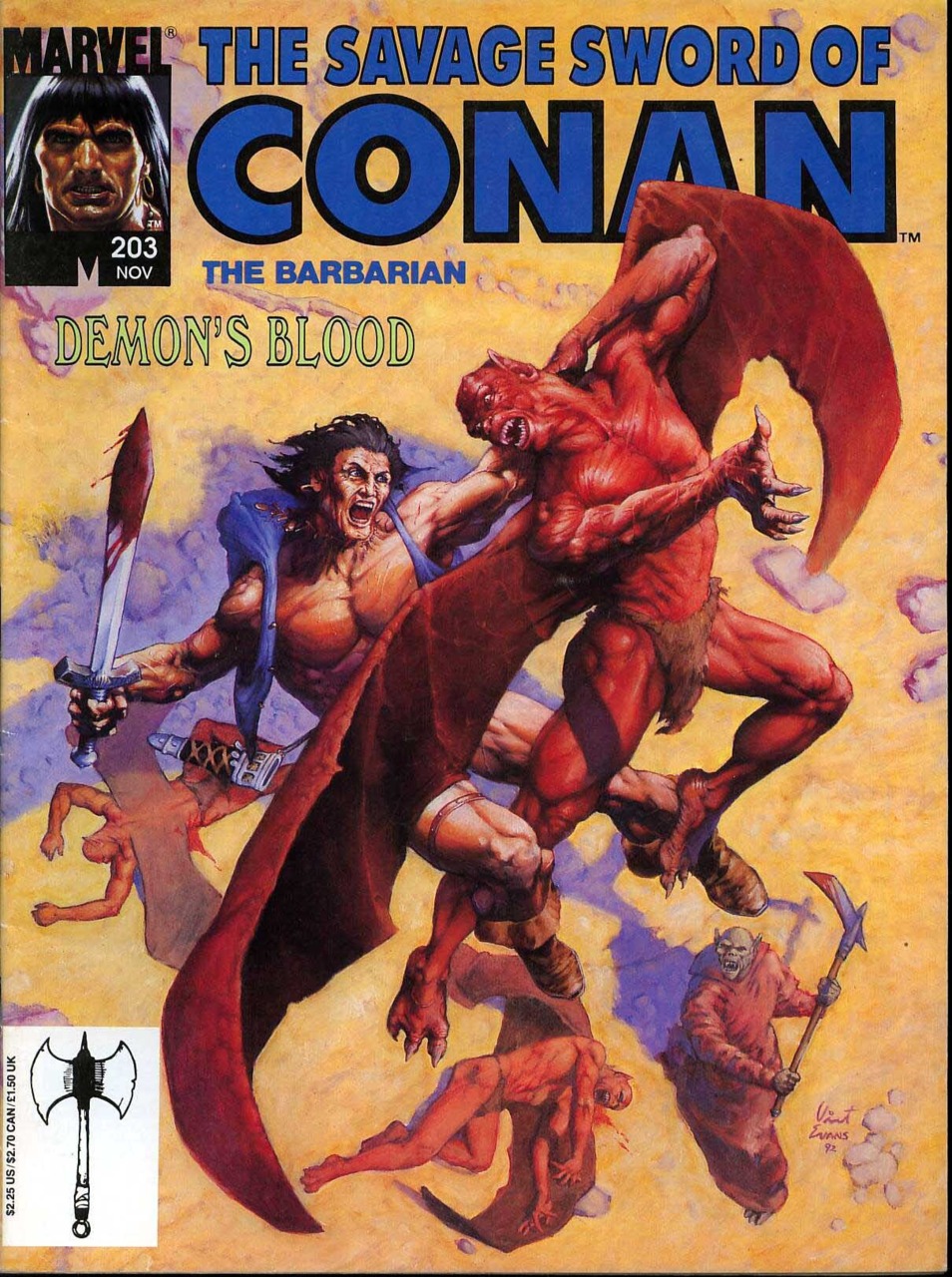THE SAVAGE SWORD OF CONAN 203