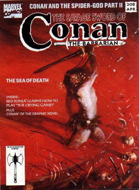 THE SAVAGE SWORD OF CONAN 208