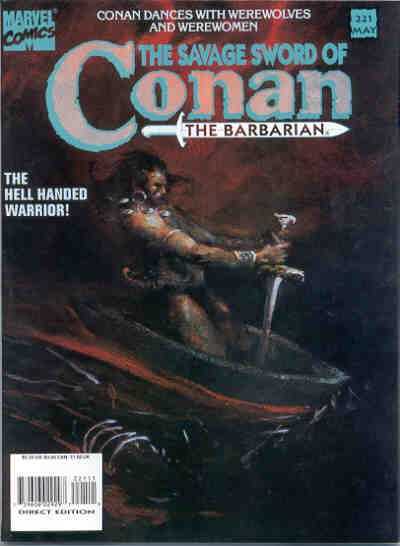 THE SAVAGE SWORD OF CONAN 221