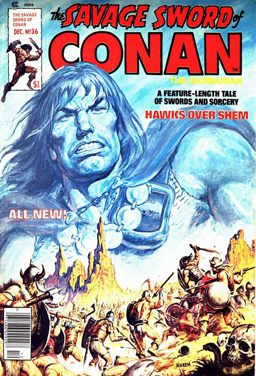 THE SAVAGE SWORD OF CONAN 036