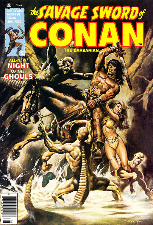 THE SAVAGE SWORD OF CONAN 032